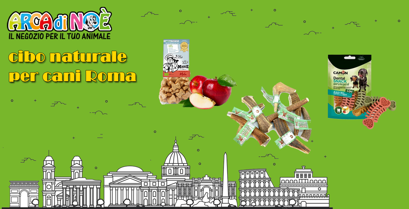 cibo naturale per cani a Roma